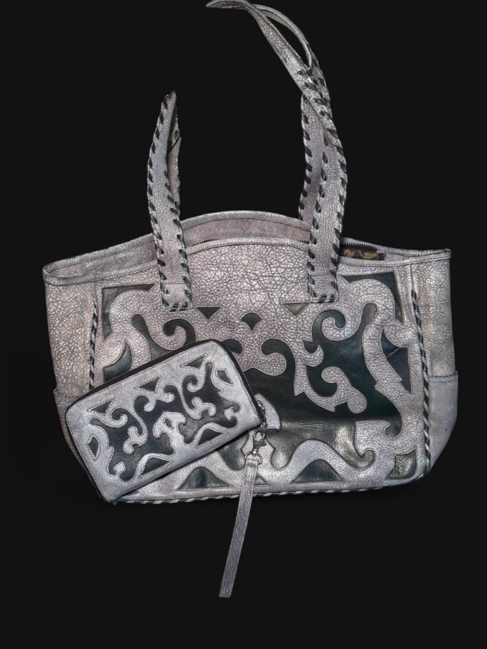 Y2K JL Saldivar Purse & Matching Wallet